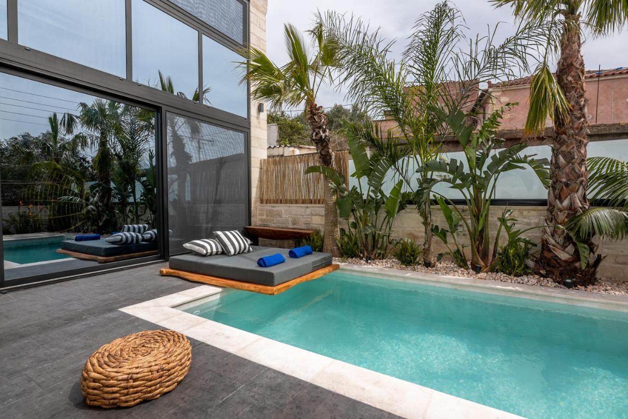 Villa Armenus, Private Pool, Garden, Bbq خانيا المظهر الخارجي الصورة