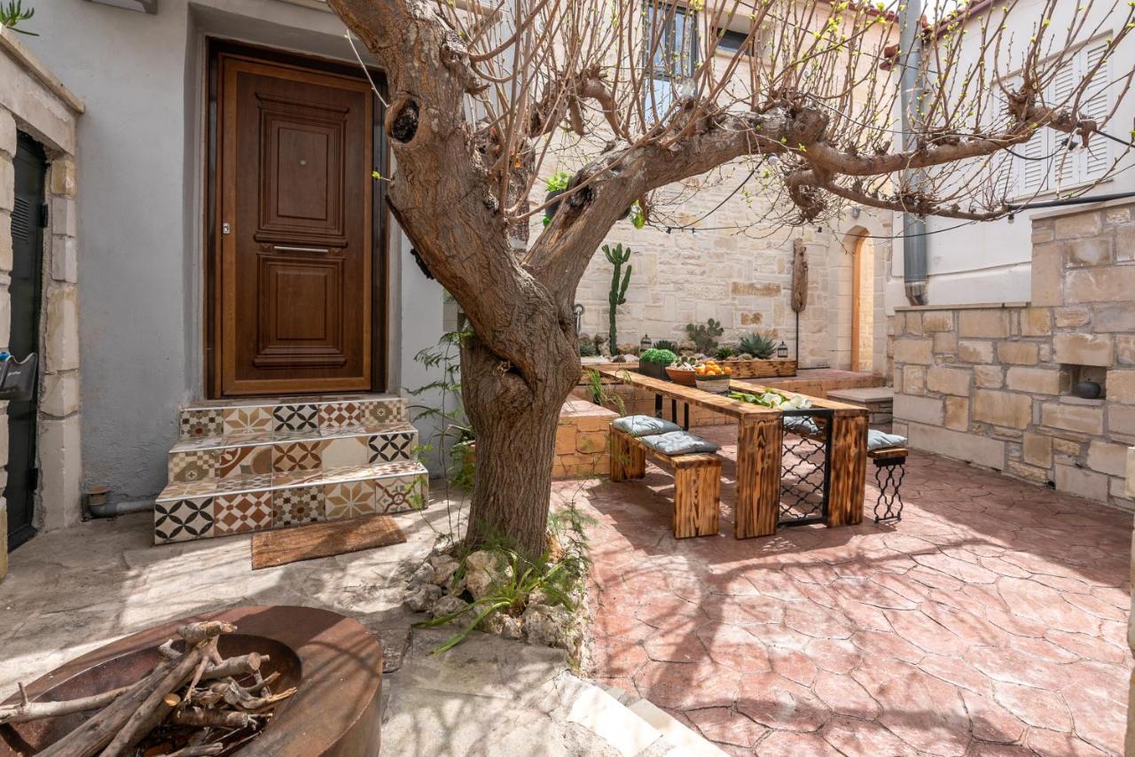 Villa Armenus, Private Pool, Garden, Bbq خانيا المظهر الخارجي الصورة