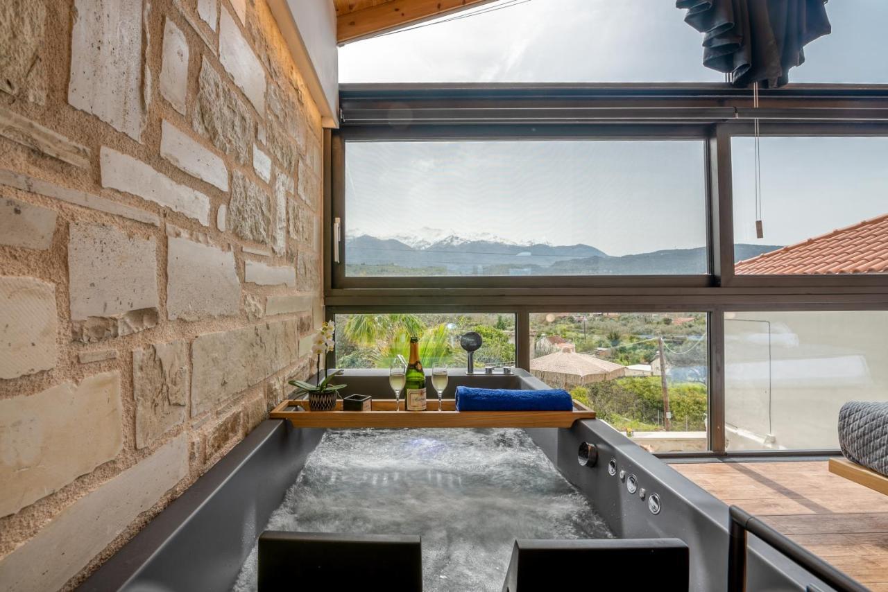 Villa Armenus, Private Pool, Garden, Bbq خانيا المظهر الخارجي الصورة